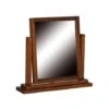 Boston Mirror - Pine/Glass - 56 X 17.5 X 52 Cm - Dark Brown -Home Improvement Store 15760472 1