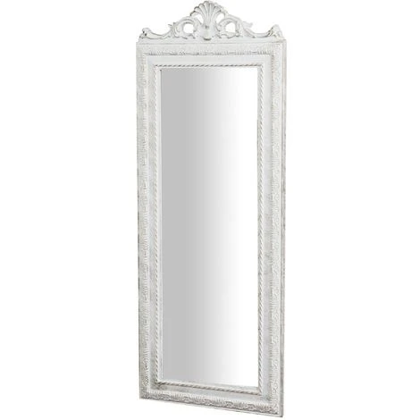 Vintage Wall Mirror 90x35x4cm Made In Italy Antique White Shabby Bathroom Wall Mirror Mirror Cabinet 3 Vintage Wall Mirror 90x35x4cm Made In Italy Antique White Shabby Bathroom Wall Mirror Mirror Cabinet