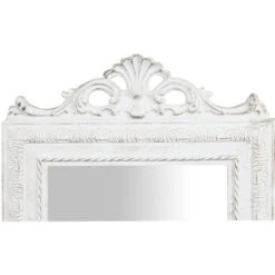 Vintage Wall Mirror 90x35x4cm Made In Italy Antique White Shabby Bathroom Wall Mirror Mirror Cabinet 8 Vintage Wall Mirror 90x35x4cm Made In Italy Antique White Shabby Bathroom Wall Mirror Mirror Cabinet -Home Improvement Store 19299180 3