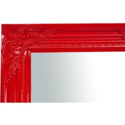 W44xDP3xH164 Cm Sized Red Finish Floor Mirror -Home Improvement Store 19300077 3