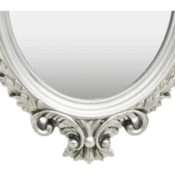 Wall Mirror Castle Style 56x76 Cm Silver VidaXL -Home Improvement Store 23561292 4