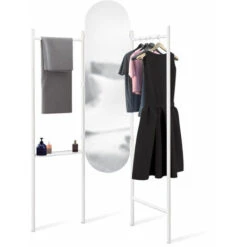 Floor Mirror And Valet Stand - Vala