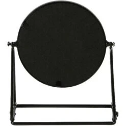 Harbour Housewares 18 X 20cm Round Makeup Mirrors - Black - Pack Of 2 -Home Improvement Store 45889233 5