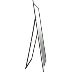 Premier Housewares Vintage Floor Standing White Chic Mirror Rounded And Bevelled Design Floor Mirrors For Bedroom Hallways And Living Room W80 X D3 X H200cm -Home Improvement Store 47518892 3