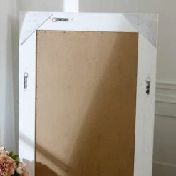 Large Ornate White Wall / Leaner Mirror 70cm X 120cm -Home Improvement Store 57108964 5