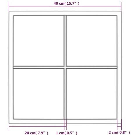 Wall Mirror Black 40x40 Cm Metal VidaXL 5 Wall Mirror Black 40x40 Cm Metal VidaXL - Image 3