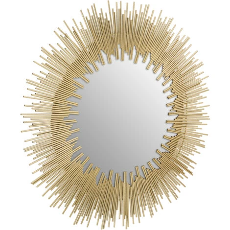 Premier Housewares Matera Art Deco Wall Mirror 4 Premier Housewares Matera Art Deco Wall Mirror - Image 2