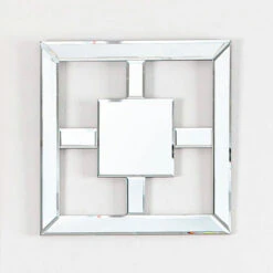 40cm Value Square Mirror Wall Art -Home Improvement Store 66555279 3