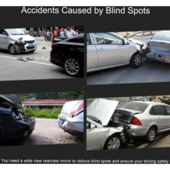 290mm Car Rear View Mirror -Home Improvement Store 79596356 5