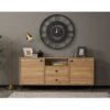 Eti - Sideboard - Oak - 2 Drawers & 5 Compartments Sideboard Cabinet Cupboard Storage Furniture Drawers & Doors 1 Eti - Sideboard - Oak - 2 Drawers & 5 Compartments Sideboard Cabinet Cupboard Storage Furniture Drawers & Doors -Home Improvement Store 87495830 1