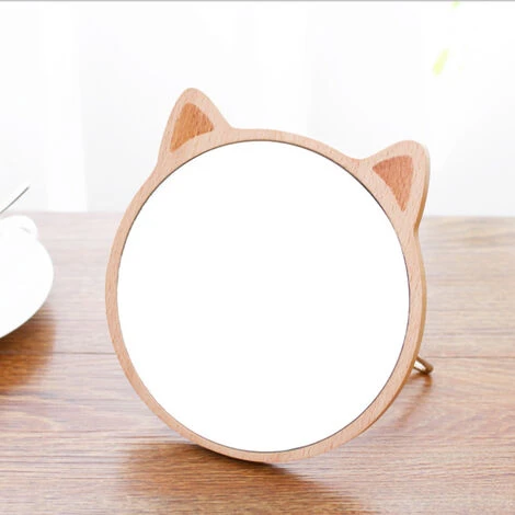Cat Desktop Mirror Makeup Mirror For Table Bathroom Shower Travel Hand Mirror 3 Cat Desktop Mirror Makeup Mirror For Table Bathroom Shower Travel Hand Mirror