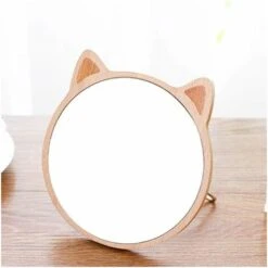 Cat Desktop Mirror Makeup Mirror For Table Bathroom Shower Travel Hand Mirror 11 Cat Desktop Mirror Makeup Mirror For Table Bathroom Shower Travel Hand Mirror -Home Improvement Store 93500348 5