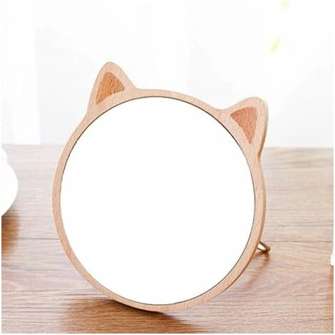 Cat Desktop Mirror Makeup Mirror For Table Bathroom Shower Travel Hand Mirror 7 Cat Desktop Mirror Makeup Mirror For Table Bathroom Shower Travel Hand Mirror - Image 5