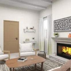 36" X 9" Farmhouse Fir Wood Wall Shelf - Olivia & May -Home Improvement Store GUEST 012bc485 a741 4936 93b1 620b0ea4121d