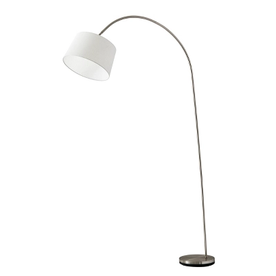 Goliath Arc Lamp Brushed Steel - Adesso 4 Goliath Arc Lamp Brushed Steel - Adesso - Image 2
