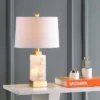 23" Alabaster/Metal Eloise Table Lamp (Includes LED Light Bulb) White - JONATHAN Y 1 23" Alabaster/Metal Eloise Table Lamp (Includes LED Light Bulb) White - JONATHAN Y -Home Improvement Store GUEST 028f3684 8be1 426d b6f6 238106646d56
