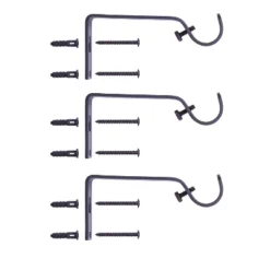 Kenney Lucas 3/4" Standard Decorative Window Curtain Rod