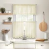 Cameron Linen Rod Pocket Kitchen Window Valance - 60" X 15" - Elrene Home Fashions -Home Improvement Store GUEST 03f3e9c5 d582 4b35 a1e4 c37e9f005b29