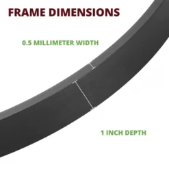 Kinger Home Sage 20" Round Modern Wall Mirror 11 Kinger Home Sage 20" Round Modern Wall Mirror -Home Improvement Store GUEST 05091610 52a9 4e54 a6fa 46b1511f6a2f