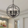 18" X 18" X 14" 5-Light Meila Chandelier Black - Warehouse Of Tiffany -Home Improvement Store GUEST 0535f5a9 2b9b 404b a748 13ad542844c5