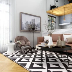 Industrial Metal Floor Lamp Brown - Olivia & May -Home Improvement Store GUEST 058d05ef a449 4d4a 8787 58c24c47dfb9