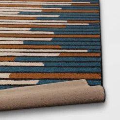 Striped Area Rug Turquoise/Yellow - Threshold™ 9 Striped Area Rug Turquoise/Yellow - Threshold™ -Home Improvement Store GUEST 0b4a0035 fe47 415b b8bc 835b26f69969