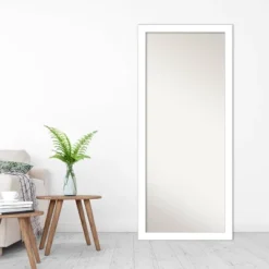 28" X 64" Wedge Framed Full Length Floor/Leaner Mirror White - Amanti Art 12 28" X 64" Wedge Framed Full Length Floor/Leaner Mirror White - Amanti Art -Home Improvement Store GUEST 0e1615bb 3431 4efa 9fc1 a5b797b0077a