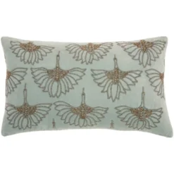 12"x20" Sofia Beaded Flowers Lumbar Throw Pillow - Mina Victory 18 12"x20" Sofia Beaded Flowers Lumbar Throw Pillow - Mina Victory -Home Improvement Store GUEST 0ecee2b8 8d88 4133 ba58 b37ec8378498