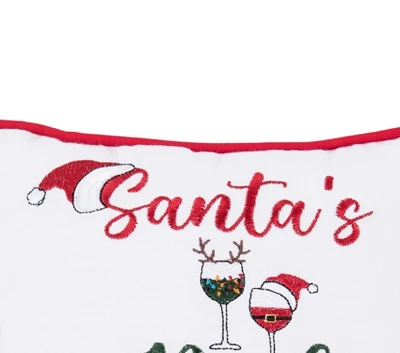 C&F Home Santa's Real Helpers Pillow 3 C&F Home Santa's Real Helpers Pillow