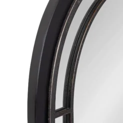 20" X 48" Audubon Arch Wall Mirror Black - Kate & Laurel All Things Decor -Home Improvement Store GUEST 11411ca3 bdd2 4a9e b0ef c3ccbfefd387