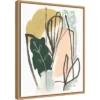16" X 20" Tropical Abstract I By June Erica Vess Framed Canvas Wall Art - Amanti Art -Home Improvement Store GUEST 16746fbf b5e4 4a77 8ac6 67ff6ea6a7b2