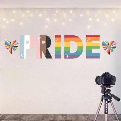 Big Dot Of Happiness So Many Ways To Be Human - Peel And Stick Pride Party Standard Banner Wall Decals - Pride 3 Big Dot Of Happiness So Many Ways To Be Human - Peel And Stick Pride Party Standard Banner Wall Decals - Pride