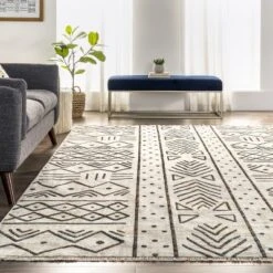 NuLOOM Kendra Bohemian Panel Fringe Area Rug -Home Improvement Store GUEST 1919051c f570 488c 9b88 0eb8afab515f