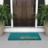 MDesign Entryway Doormat With Natural Fibers Decorative Script -Home Improvement Store GUEST 1ab239b4 e35e 42ce 8cf6 51d996f05aaf