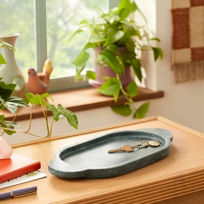 Marble Tray Green - Opalhouse™ Designed With Jungalow™ 3 Marble Tray Green - Opalhouse™ Designed With Jungalow™