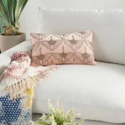 12"x20" Sofia Beaded Flowers Lumbar Throw Pillow - Mina Victory 15 12"x20" Sofia Beaded Flowers Lumbar Throw Pillow - Mina Victory -Home Improvement Store GUEST 1e82cb6d e13c 422b b427 d3d08d0bee13