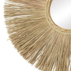 Wood Starburst Wall Mirror Brown - Olivia & May -Home Improvement Store GUEST 1f1243eb b924 408f bc29 145a3eb8cafa