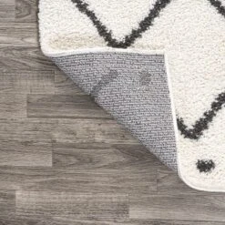 Cami Moroccan Style Diamond Shag Area Rug - JONATHAN Y -Home Improvement Store GUEST 1fdecf38 d6a5 43bd 9234 f68168567d32