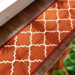 Dallas Moroccan Trellis Modern Geometric Lattice Thin Pile Machine Washable Indoor Outdoor Area Rug -Home Improvement Store GUEST 20845783 bf38 4344 90a5 208c1cb033ad
