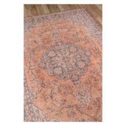 2'x3' Medallion Loomed Accent Rug Copper - Momeni