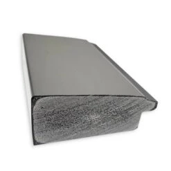 30" X 30" Non-Beveled Vista Brushed Nickel Bathroom Wall Mirror - Amanti Art