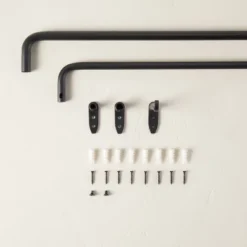 French Return Curtain Rod Matte Black - Hearth & Hand™ With Magnolia -Home Improvement Store GUEST 222d72d9 a14d 44cc 9a47 af5b627255f7