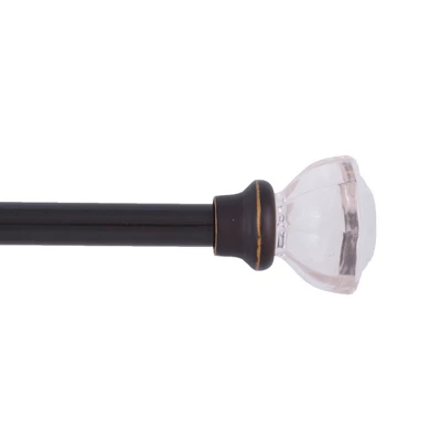 Kenney Mashapee 1" Premium Decorative Window Curtain Rod 6 Kenney Mashapee 1" Premium Decorative Window Curtain Rod - Image 4