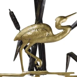 Two Gossiping Cranes Metal Wall Decor Gold - StyleCraft -Home Improvement Store GUEST 22f31fe1 fd47 4184 b161 ef7dbdfe65dc