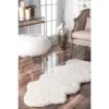 Hand Tufted Double Pelt Faux Sheepskin - NuLOOM -Home Improvement Store GUEST 2612a044 c7f8 4c43 8ab4 866ec13c7691
