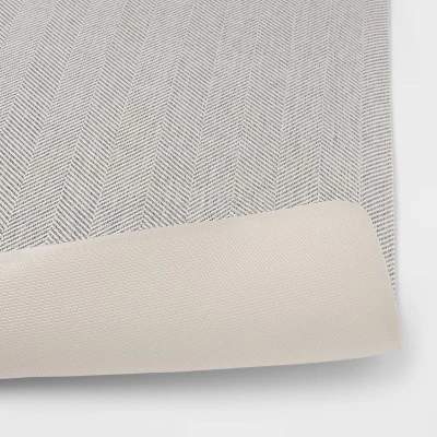 20" X 36" Herringbone Comfort Mat Light Gray - Threshold™ 5 20" X 36" Herringbone Comfort Mat Light Gray - Threshold™ - Image 3