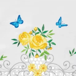 Collections Etc Floral Butterfly Curtains -Home Improvement Store GUEST 26eb2026 7032 4d14 b337 1eae598de9fd