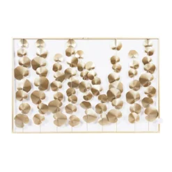 Modern Ornamental Wall Decor Gold - Olivia & May -Home Improvement Store GUEST 27777cd1 1f55 487f a36e 9bb152f3457f