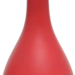 18.11" Traditional Standard Ceramic Dewdrop Table Desk Lamp With Matching Fabric Shade Red - Creekwood Home -Home Improvement Store GUEST 285dcb3e f22b 454d beeb 49ccb51be311