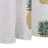 Trinity Pineapple Print Linen Blend Small Half Window Curtains For Kitchen Bathroom Cafe -Home Improvement Store GUEST 28e85677 e735 4723 b638 4aaa3b3443f1